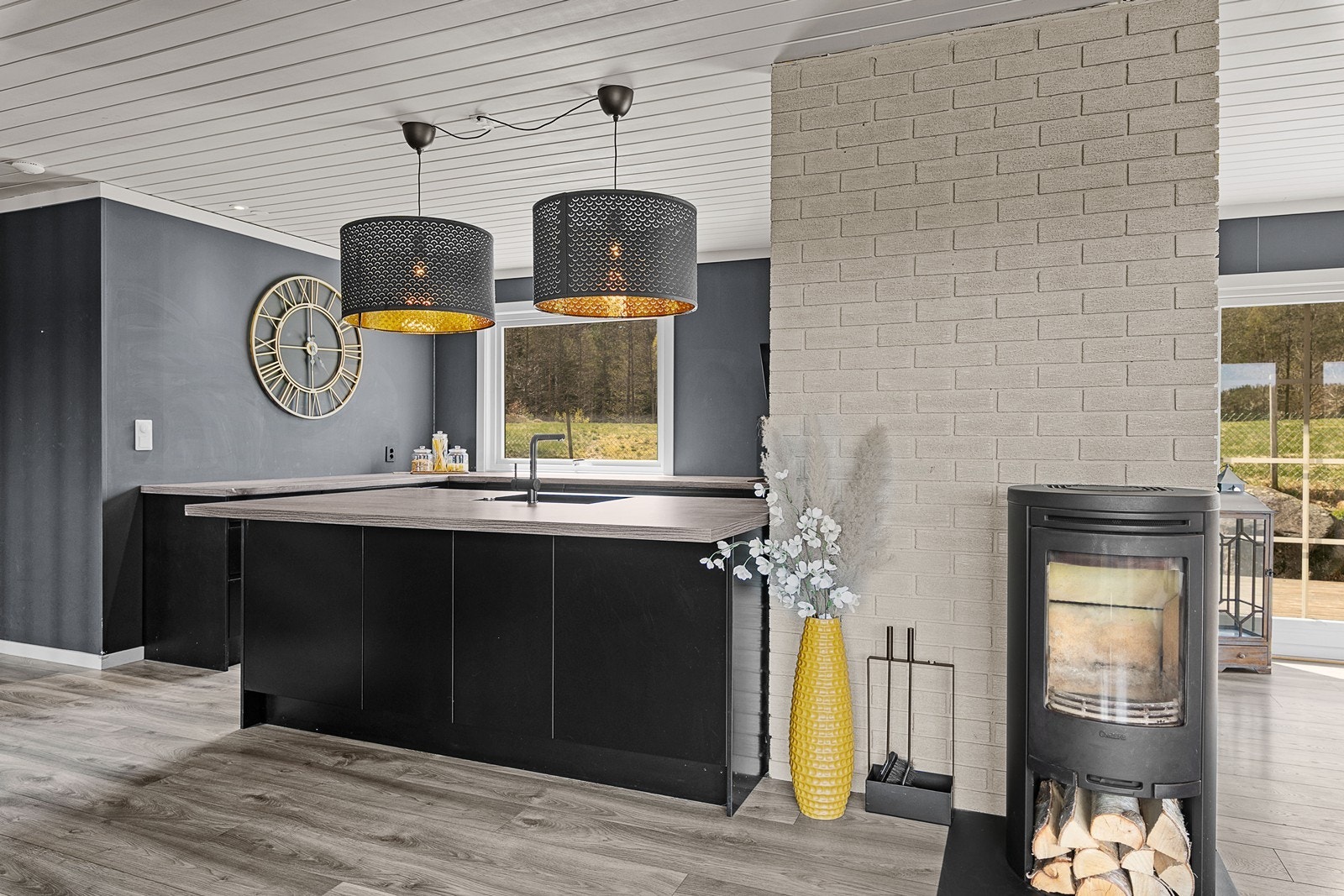 Stilig Epok kjøkken i moderne design. Galleribilde