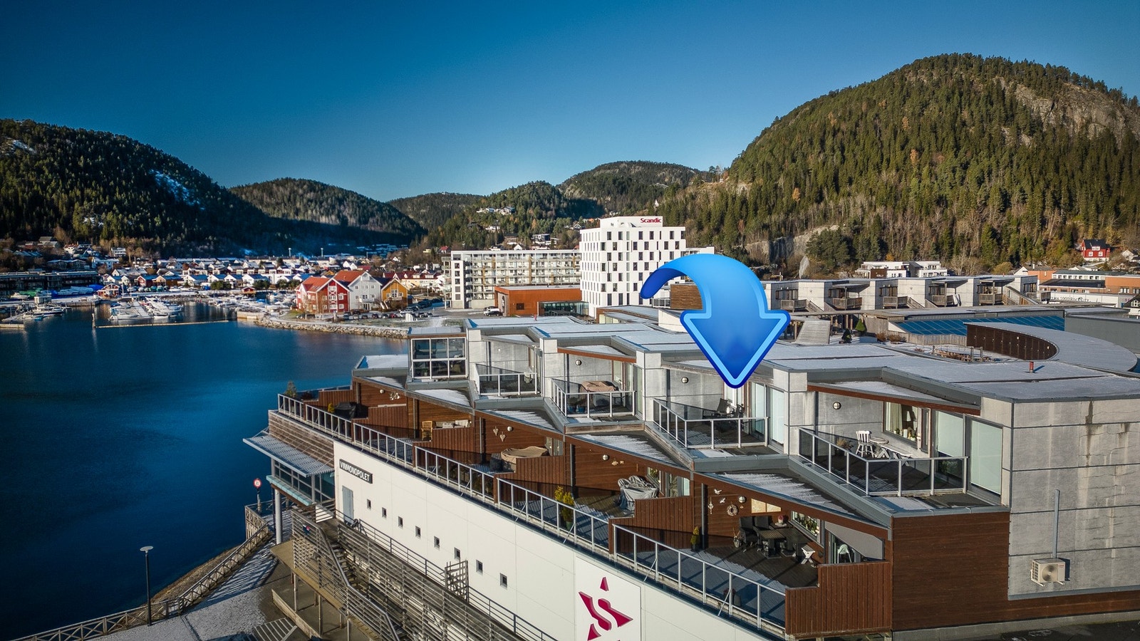 Toppleilighet i 4.etasje Galleribilde