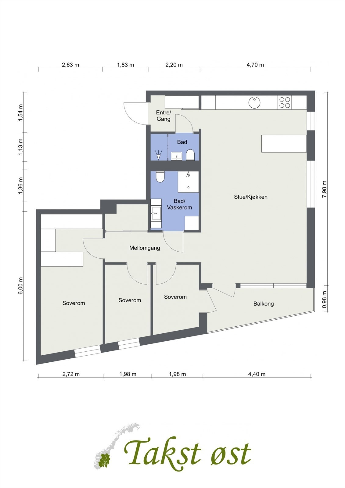 Plantegning. Galleribilde