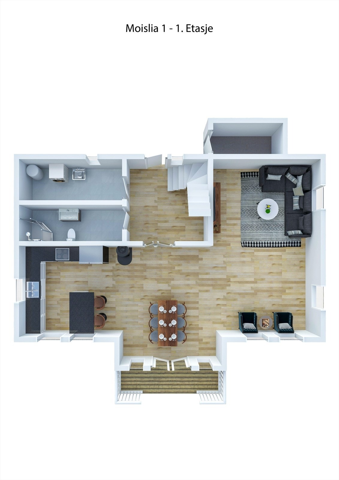 1. Etasje-3D Galleribilde