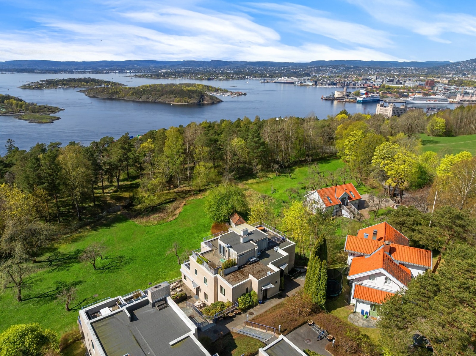 Fra eiendommen er det kort reisevei til Oslo sentrum Galleribilde