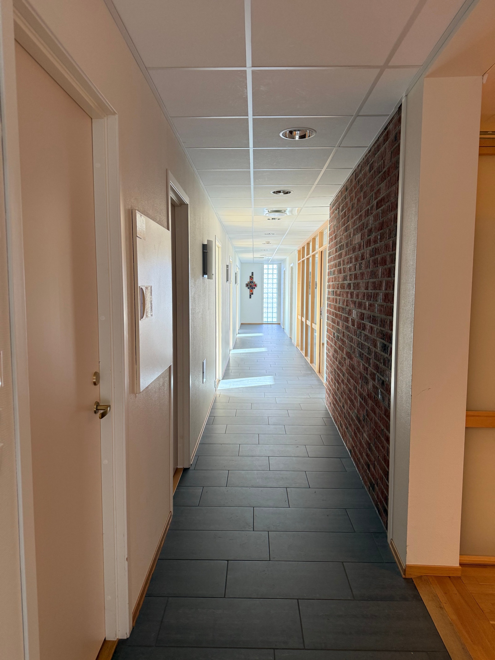Gang i ny fløy. Galleribilde