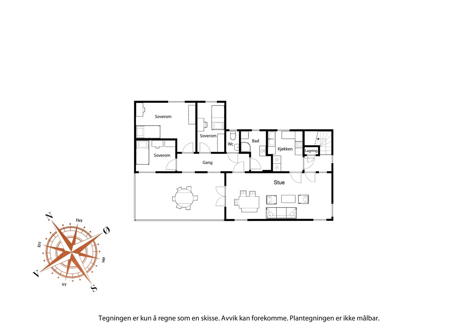 Plantegning 2. etasje Galleribilde