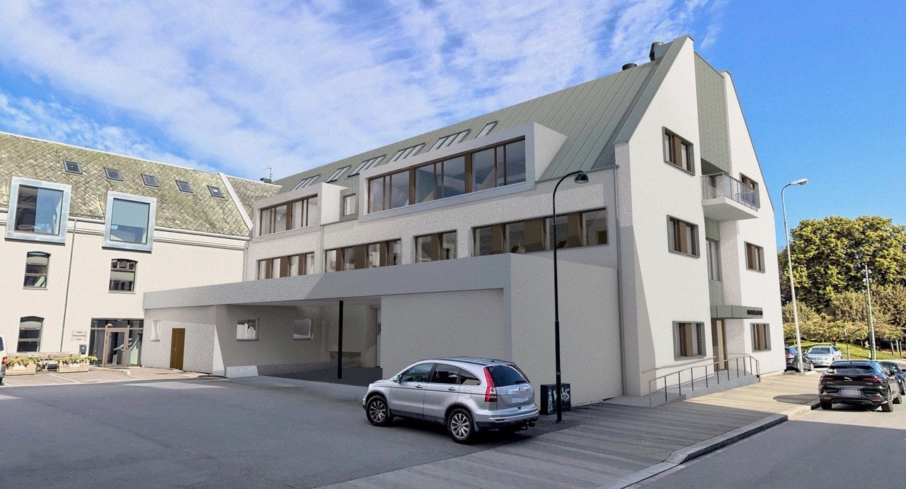 Fasade - 3d oppusset Galleribilde