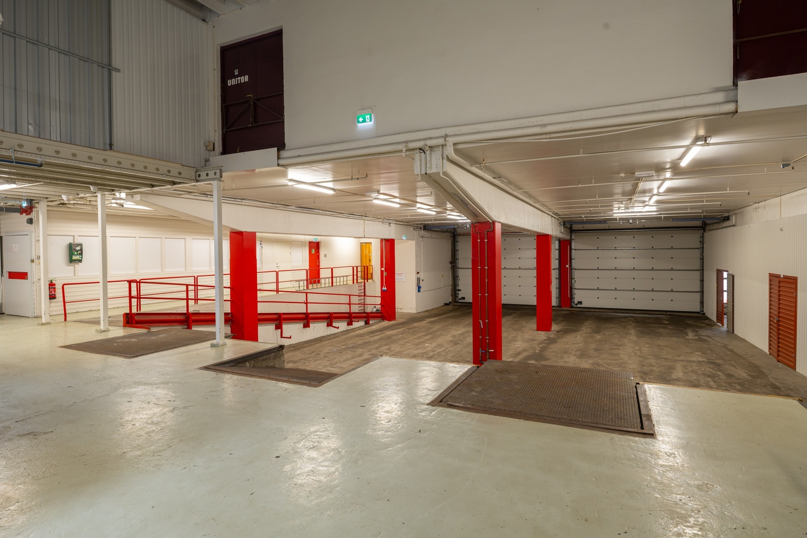 Innendørs lastesone Galleribilde