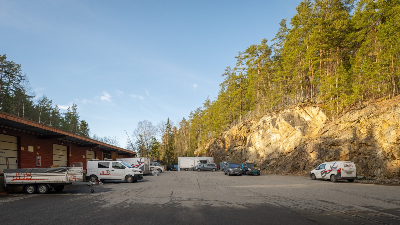 Uteområde som kan leies Galleribilde