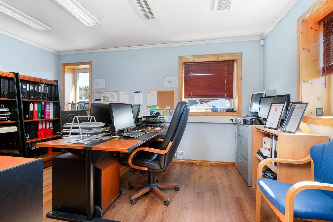 Kontordel med sosiale rom Galleribilde