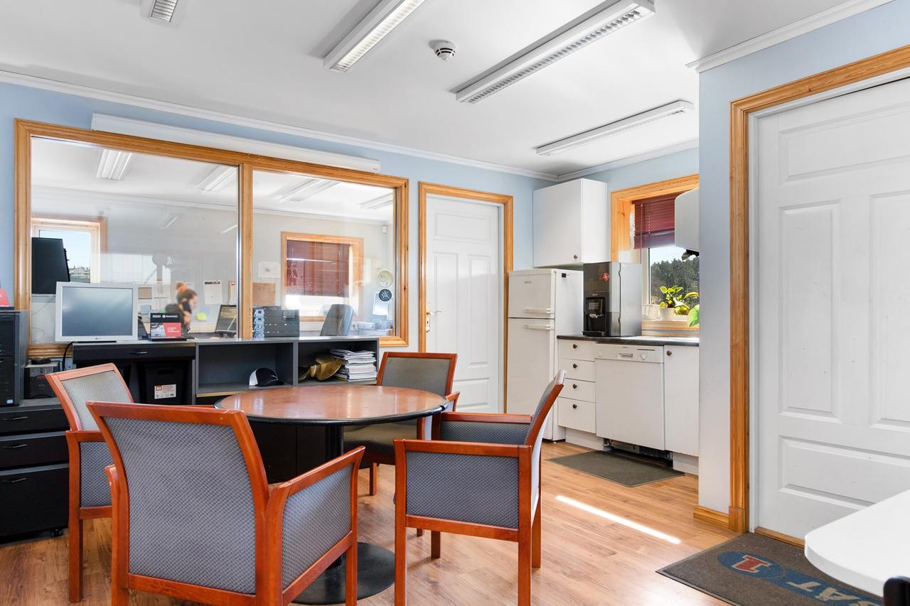 Kontordel med sosiale rom Galleribilde