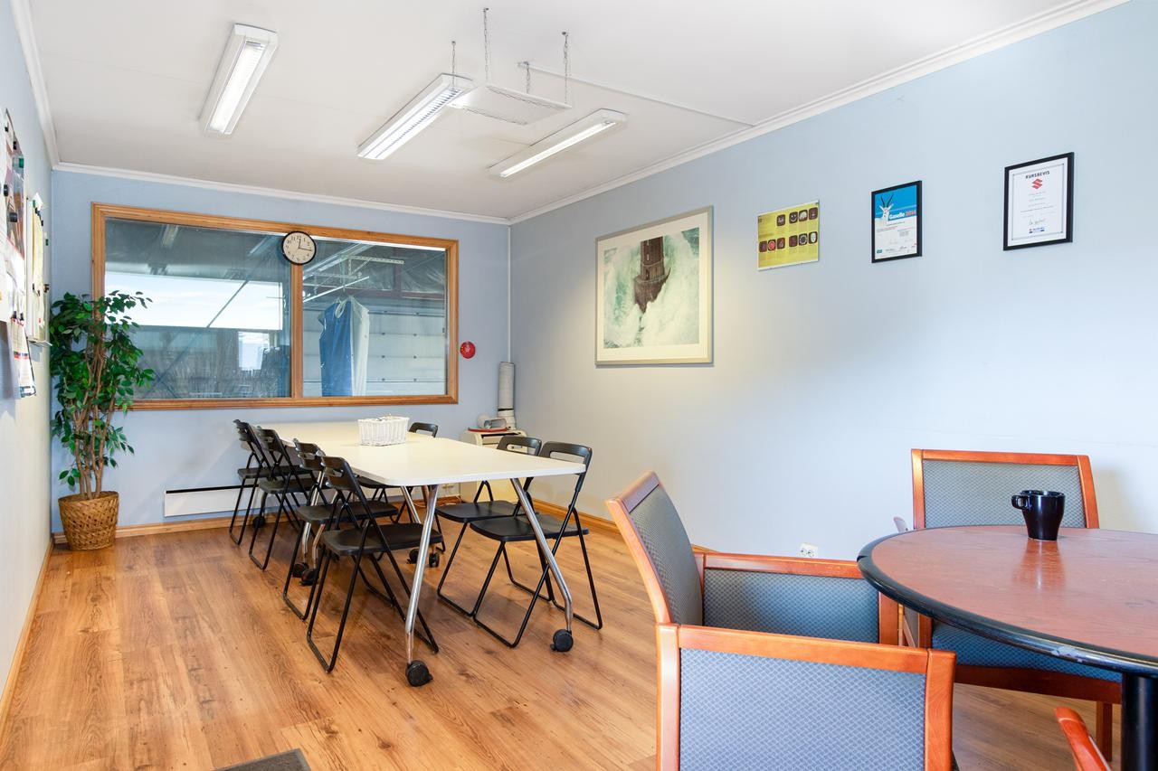 Kontordel med sosiale rom Galleribilde