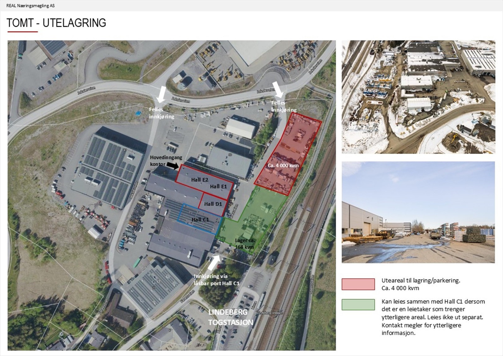 Ca. 4 000 kvm til utelagring og parkering Galleribilde