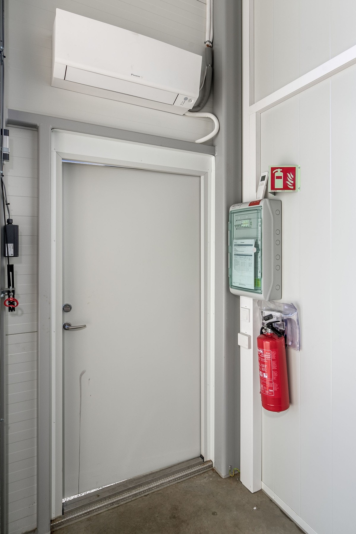 Stor varmepumpe montert i 2025. Galleribilde