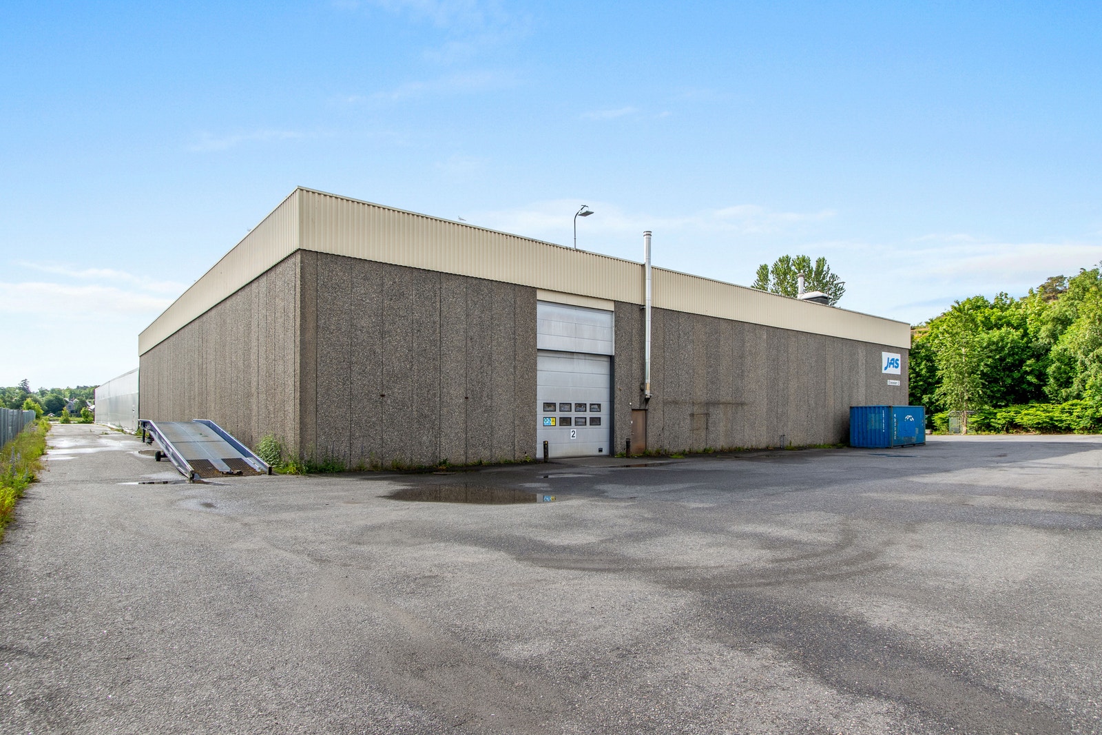 Innkjøringsport til høytlager (uten reoler) Galleribilde