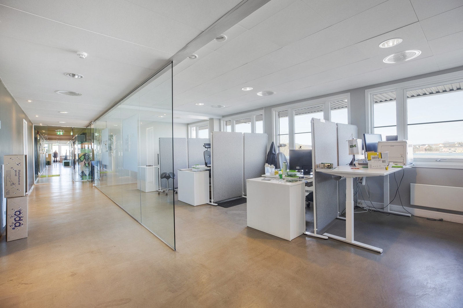Åpnet landskap - teamrom Galleribilde