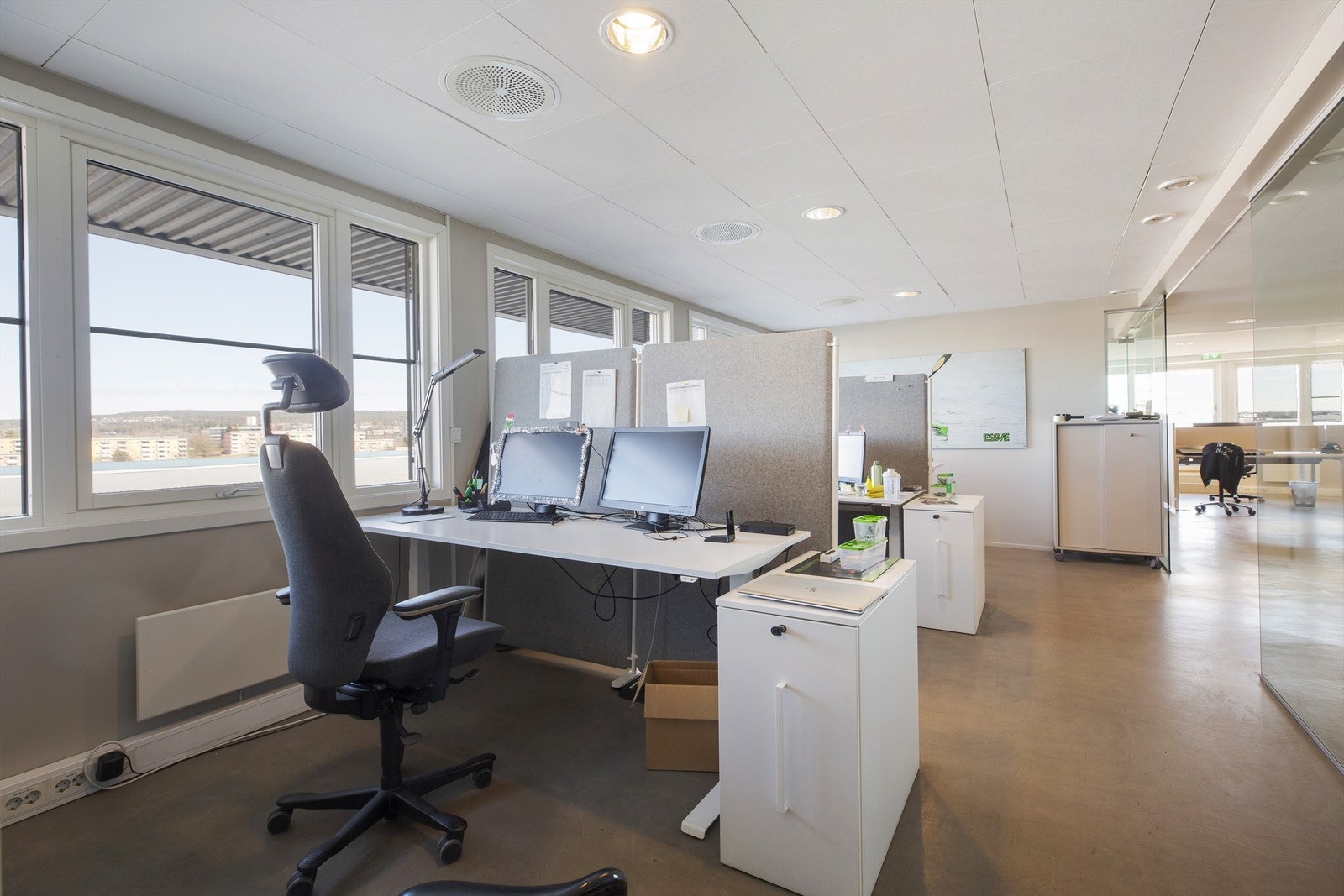 Åpent kontorlandskap Galleribilde