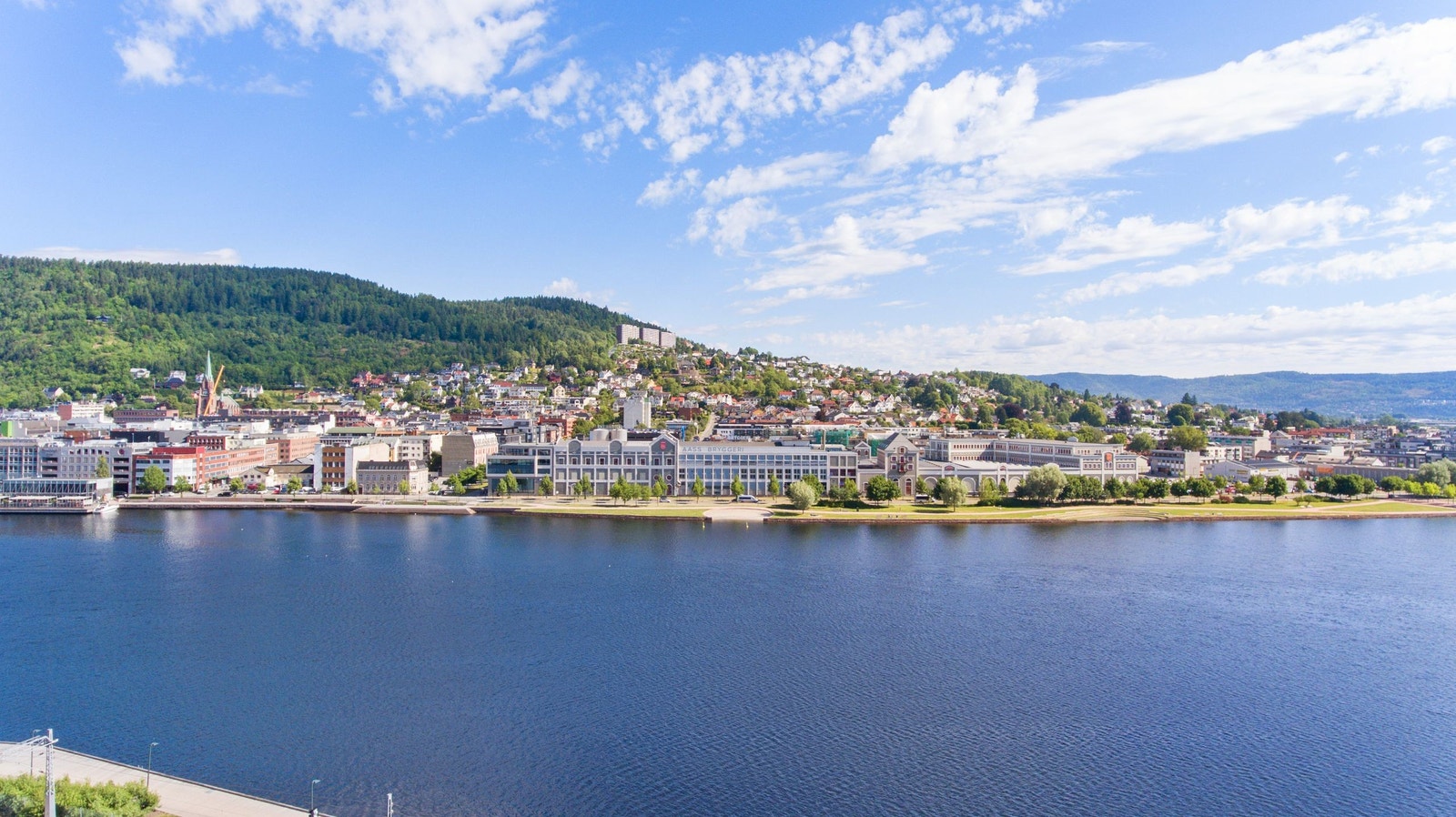 Utsikt fra de ledige lokalene i 10. etasje Galleribilde