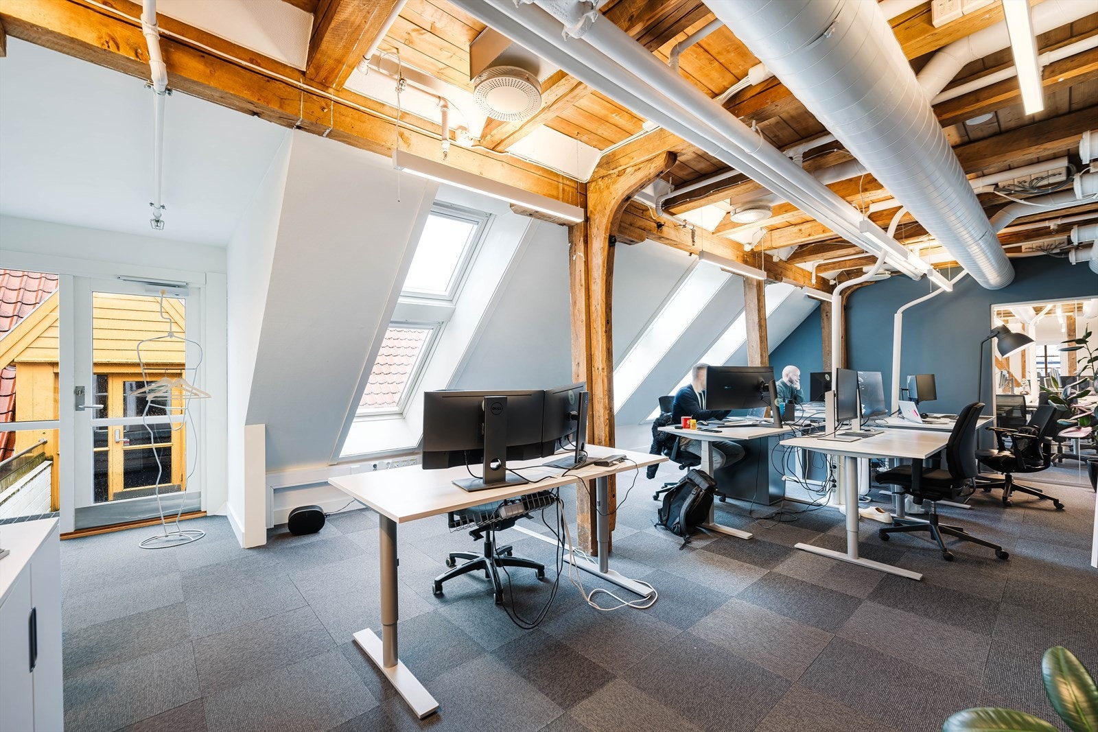 Nagelgråden 6, 3. etg. kontor: BTA 270 m² er innredet med 1 cellekontor, kontorlandskap, teamkontor.