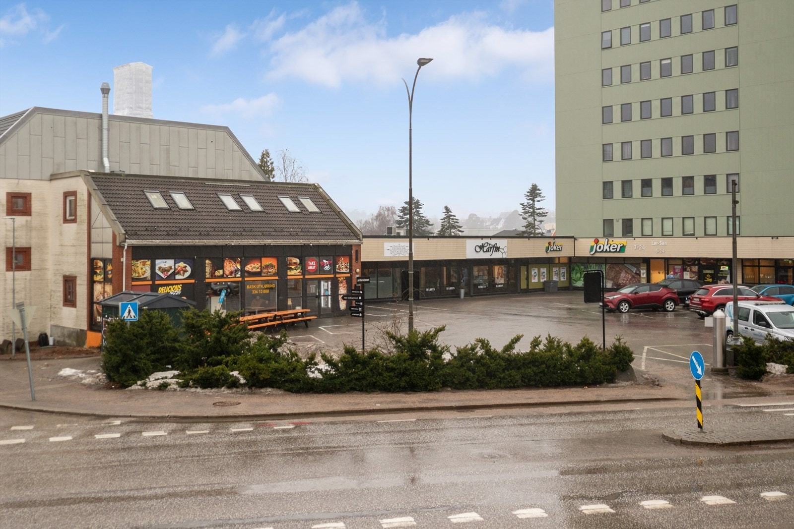 Sett fra Jernbanealleen Galleribilde