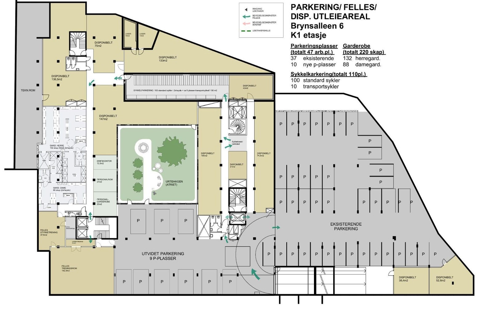 K1 – Parkering Galleribilde