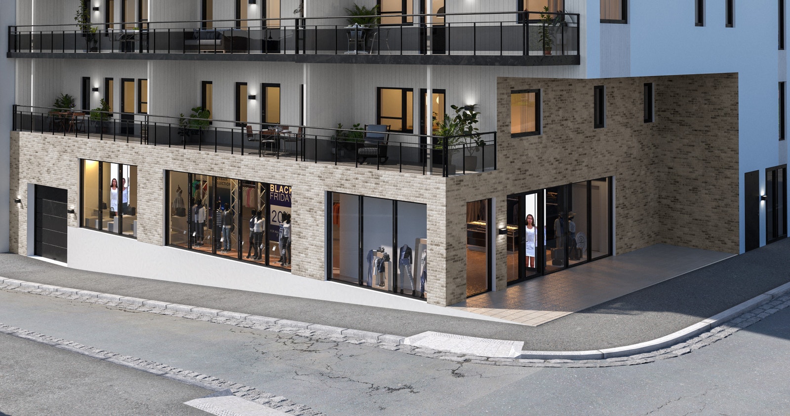 Illustrasjon av næringslokale og kan avvike fra det faktiske Galleribilde