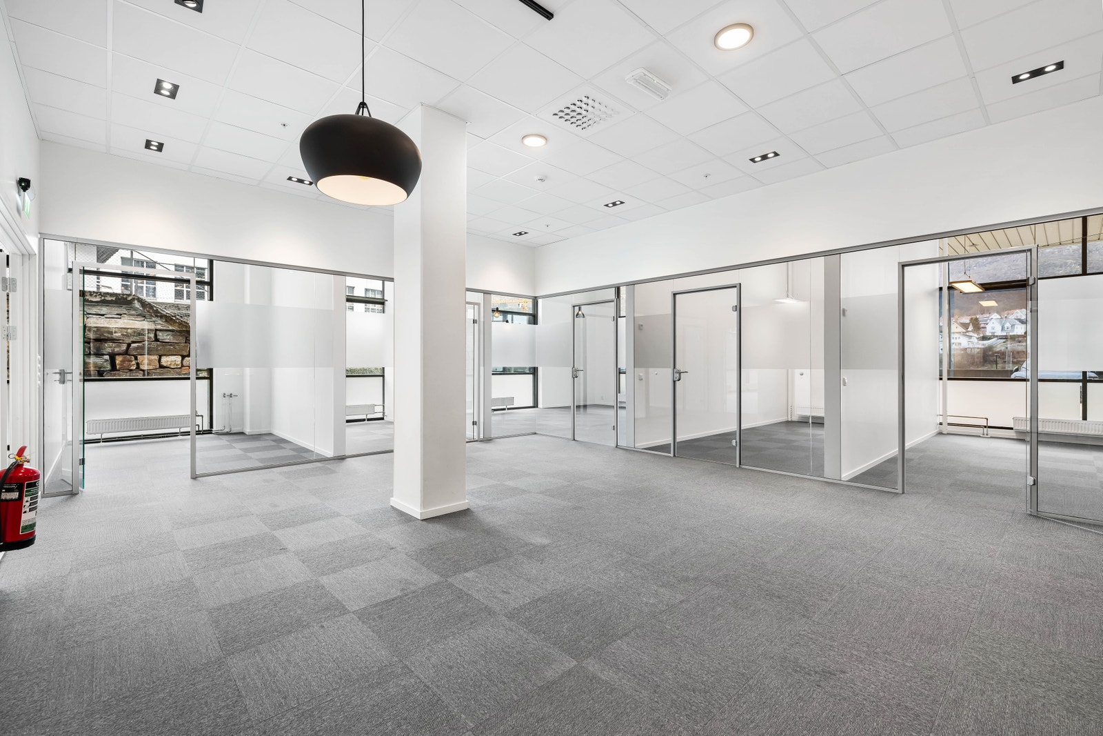 Kontor-/administrasjonslokaler i tilknytning til handelslokalene. Galleribilde