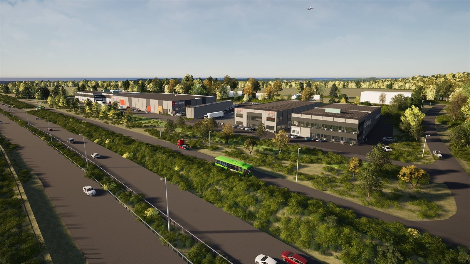 Grålum/ Bjørnstad - byens beste tomter, synlig mot E6 Galleribilde