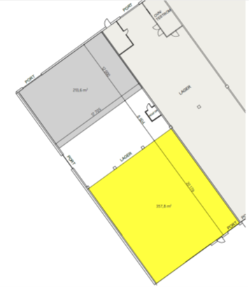Delt løsning av høytlager 1. Galleribilde