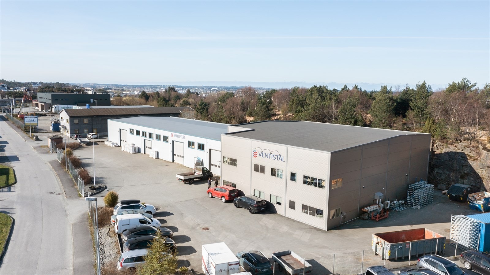 Utleid til Ventistål AS siden det ble bygd i 2003 Galleribilde