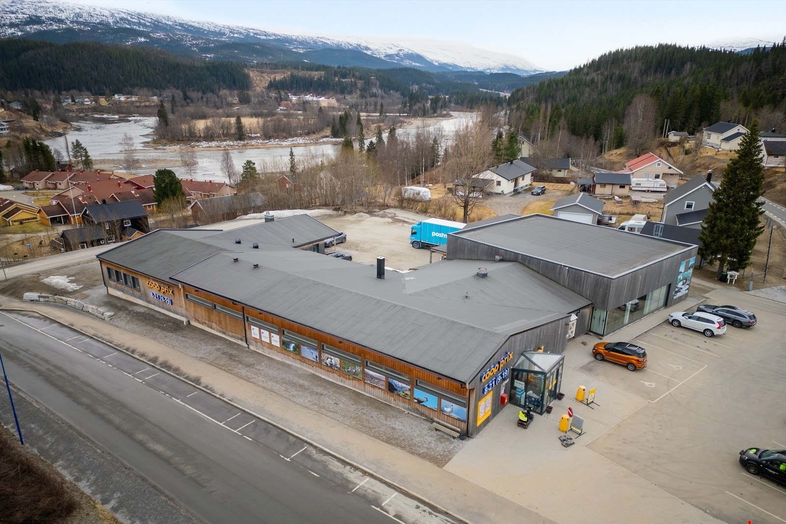Dronefoto Galleribilde