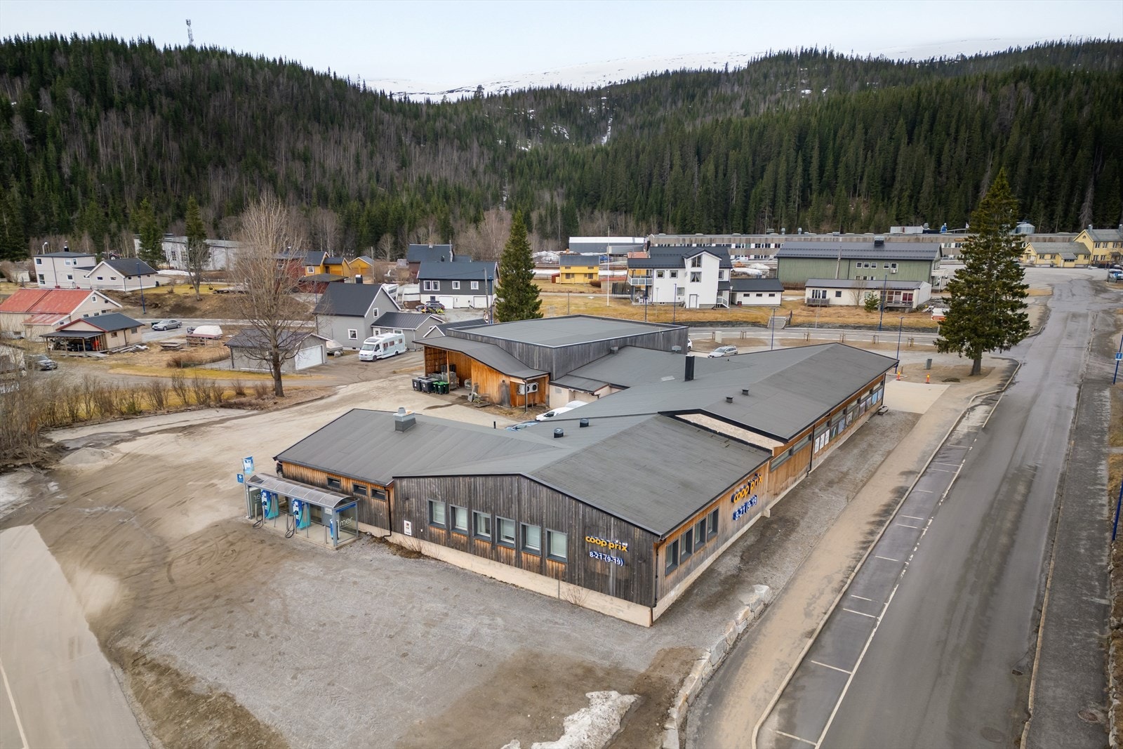 Dronefoto Galleribilde