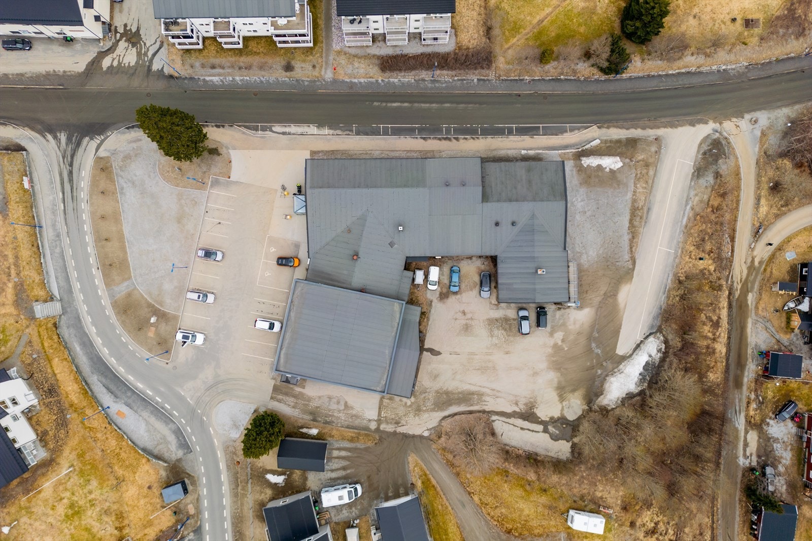 Dronefoto Galleribilde