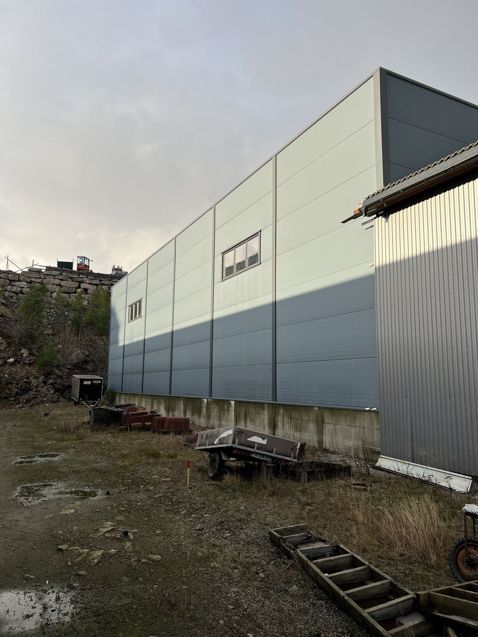 Areal på baksiden kan disponere delvis eller helt av seksjonen Galleribilde