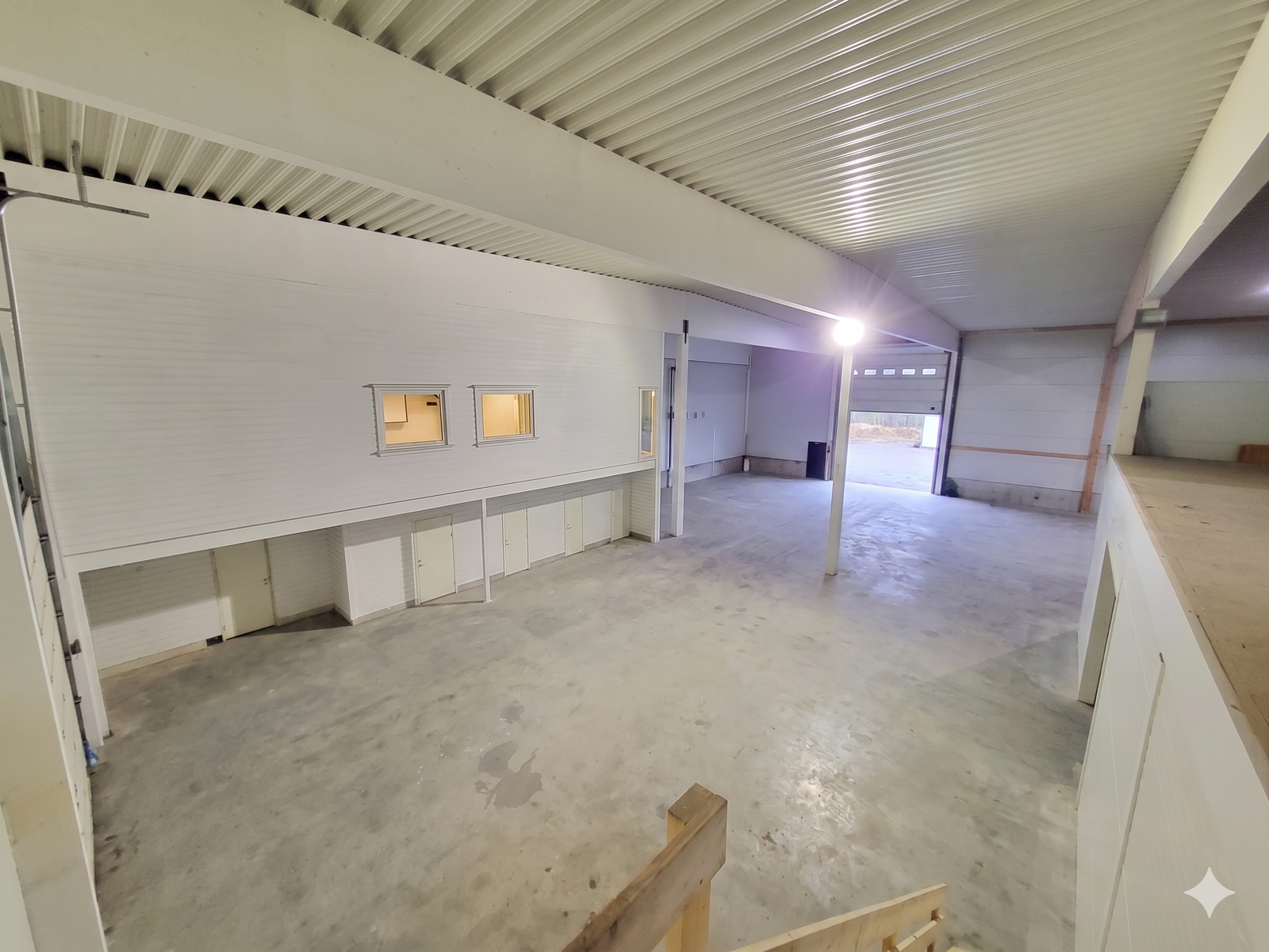 Bilde fra før mesanin ble revet. Galleribilde
