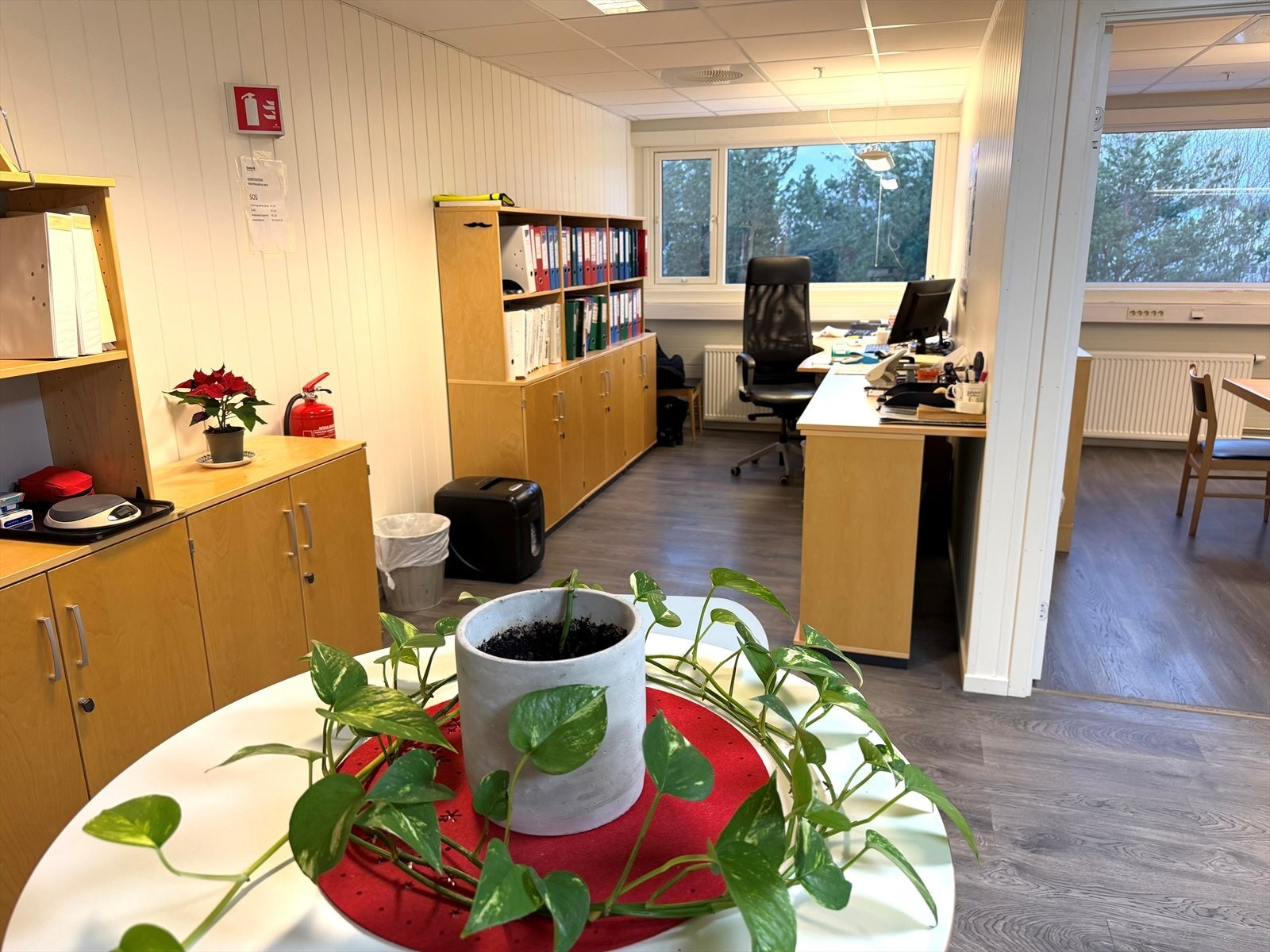 3. etg. Robertson inngangsparti. Galleribilde