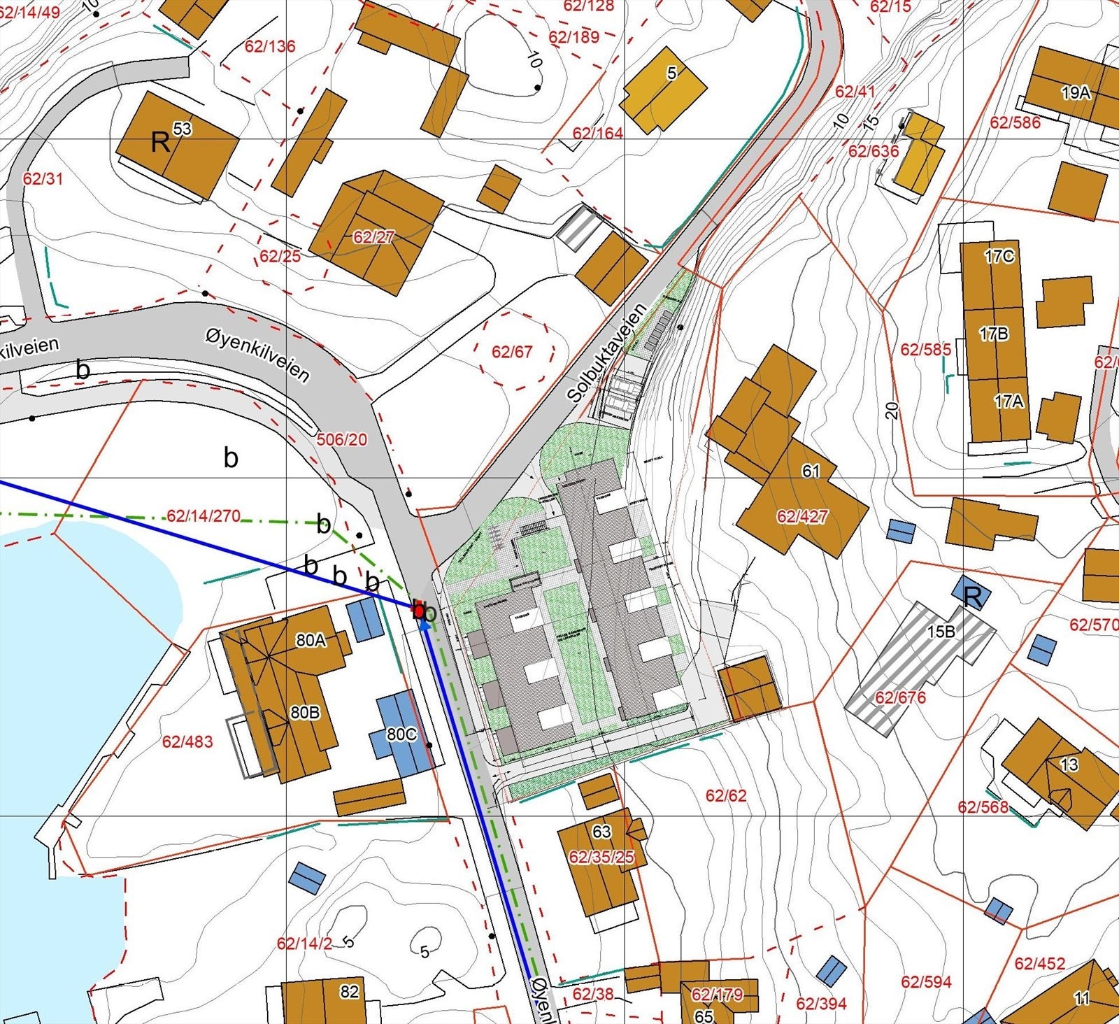 Situasjonsplan Øyenkilen Galleribilde