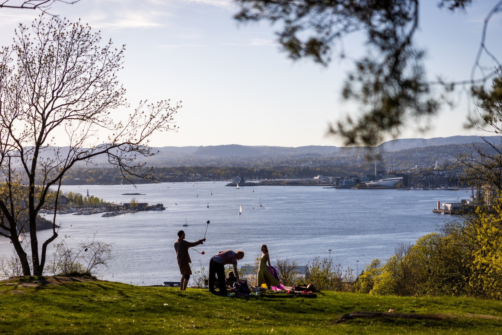 Ekebergskråningen er et ikonisk turområde med flott byutsikt, åpne landskap og umiddelbar nærhet til urbane kvaliteter Galleribilde