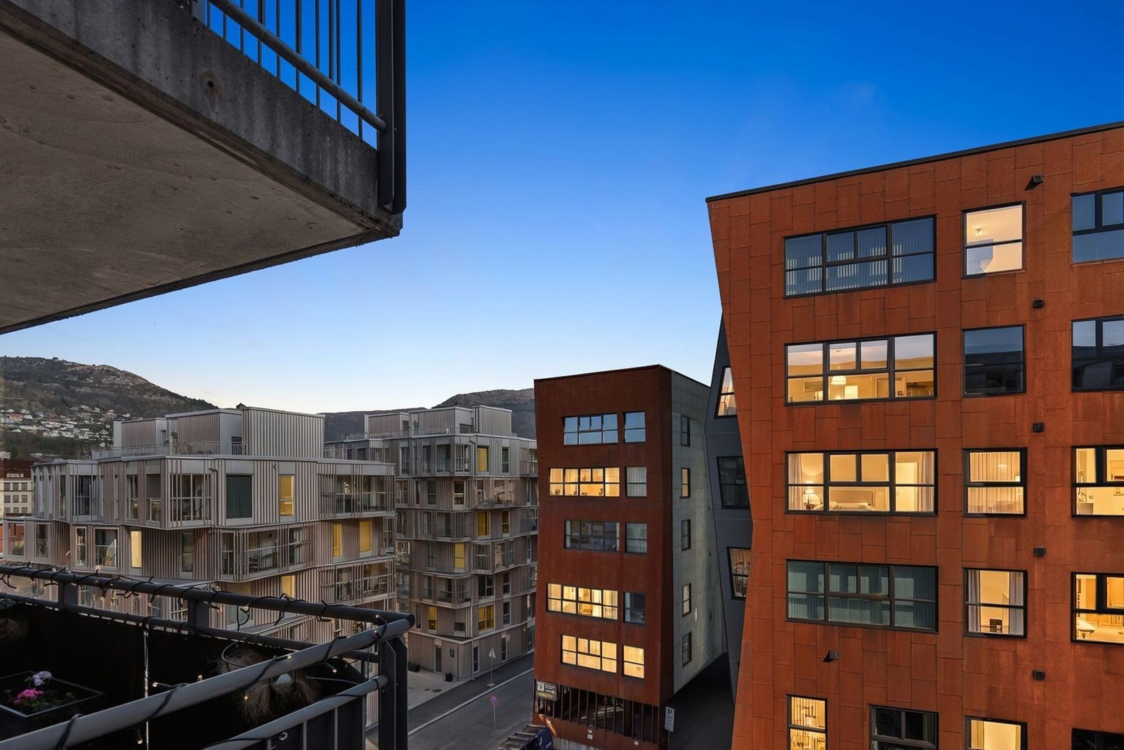 Kveldstemning Galleribilde