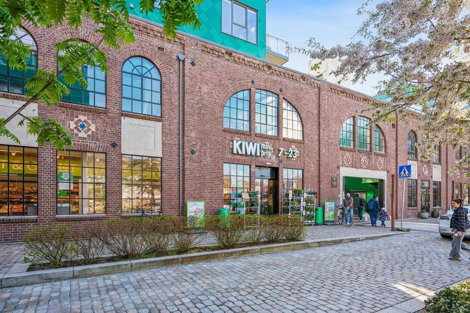 Med Kiwi i umiddelbar nærhet er daglige innkjøp lett tilgjengelig. Galleribilde