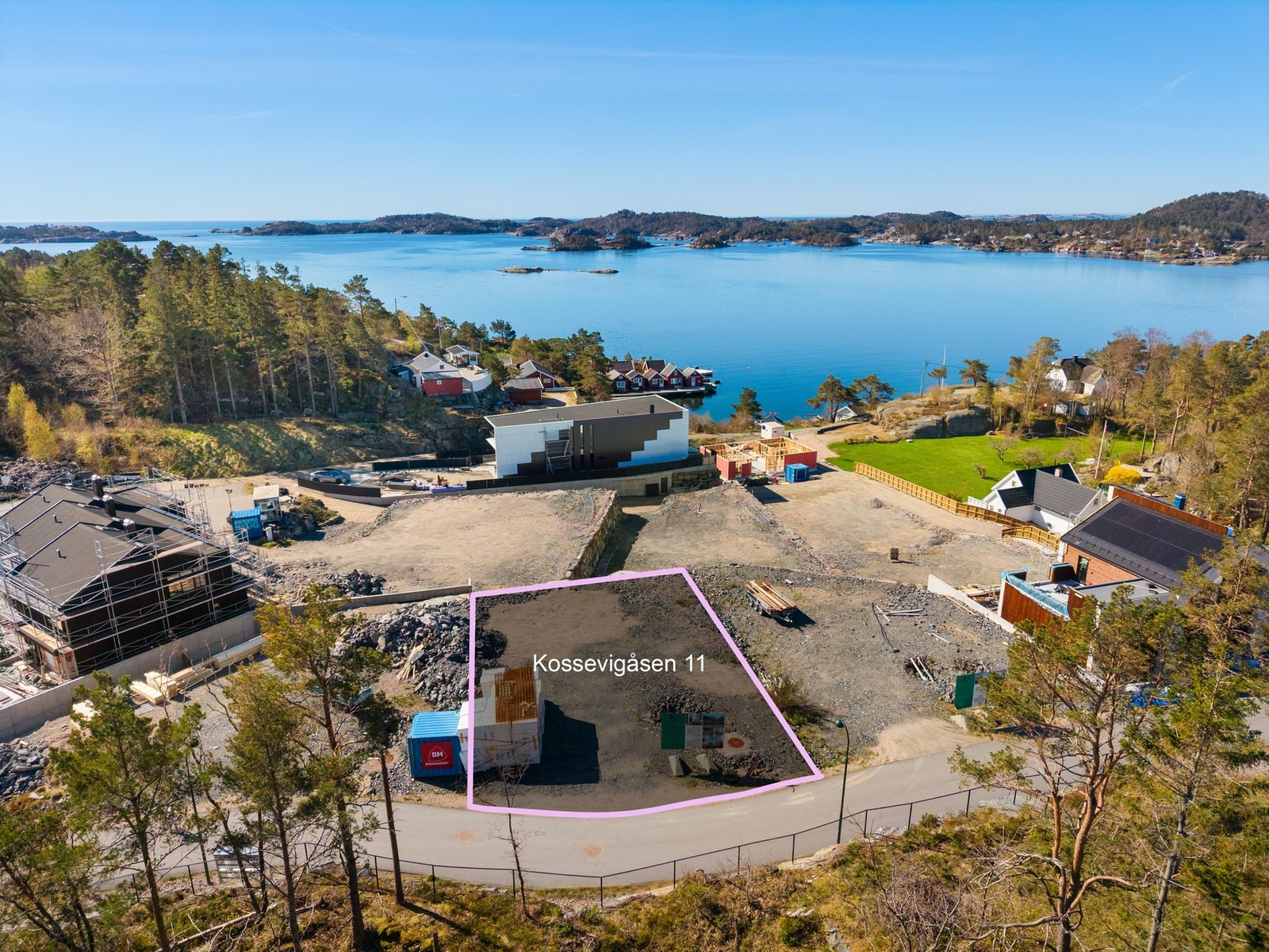 Utsikt og gode solforhold Galleribilde