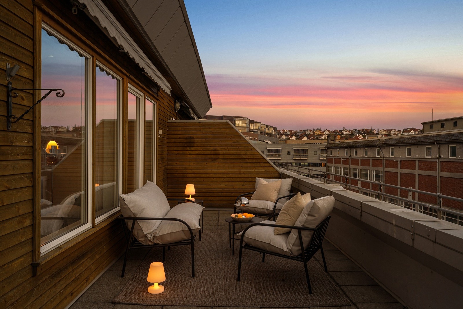 Tenk å ha takterrasse midt i Sandnes sentrum! Galleribilde