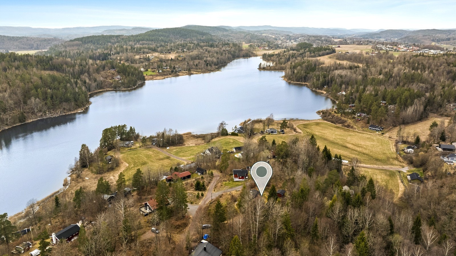 Et flott utgangspunkt for turer i skog og mark. Galleribilde