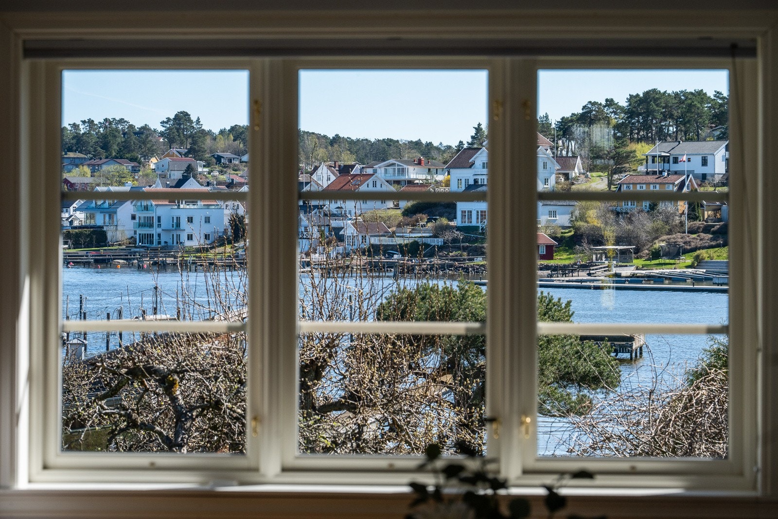 Nydelig utsikt over Husøysund Galleribilde