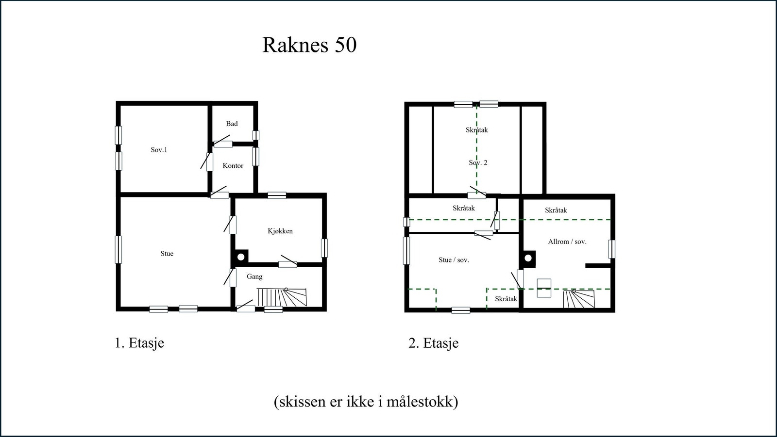 skisse Galleribilde