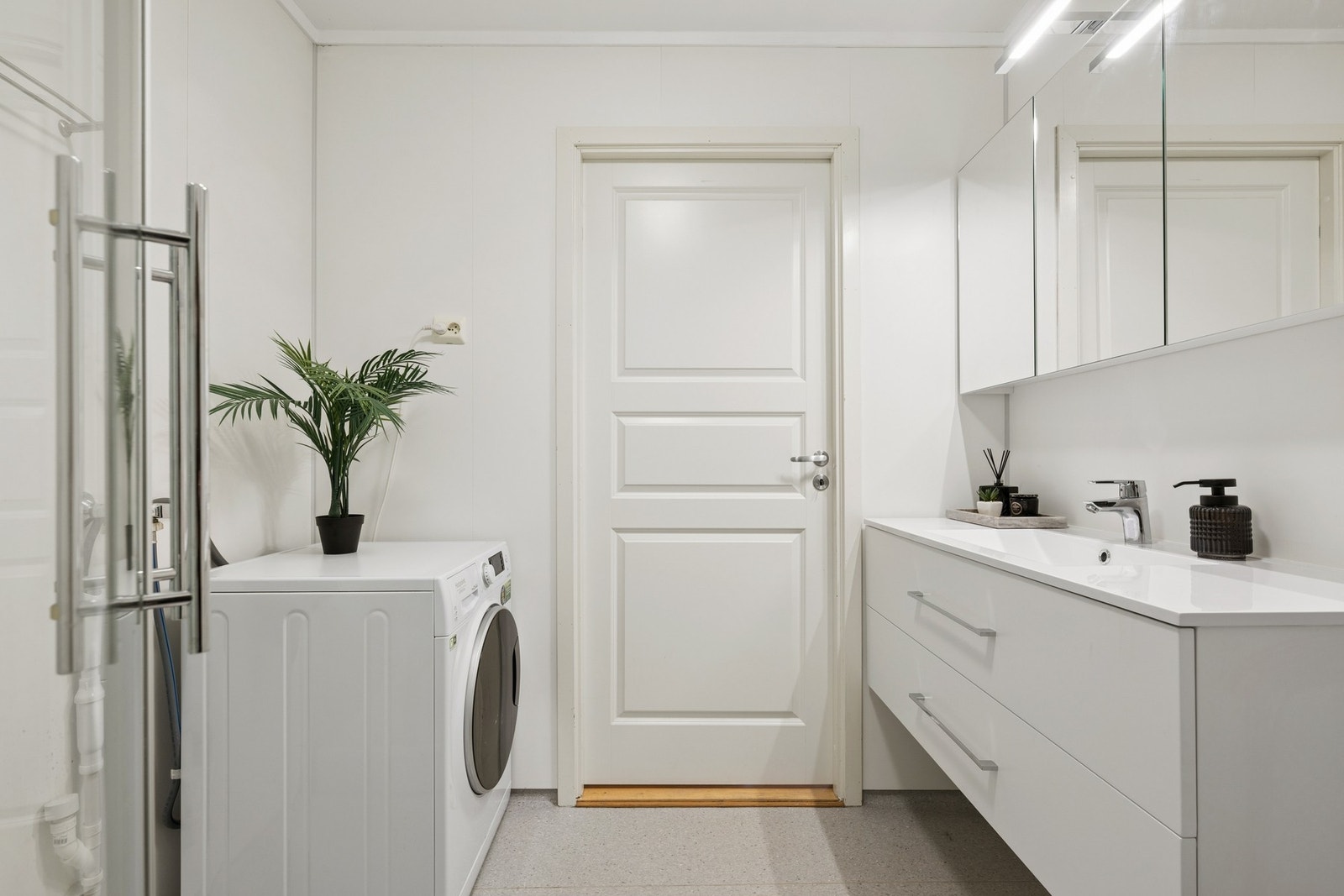 Opplegg for vaskemaskin Galleribilde