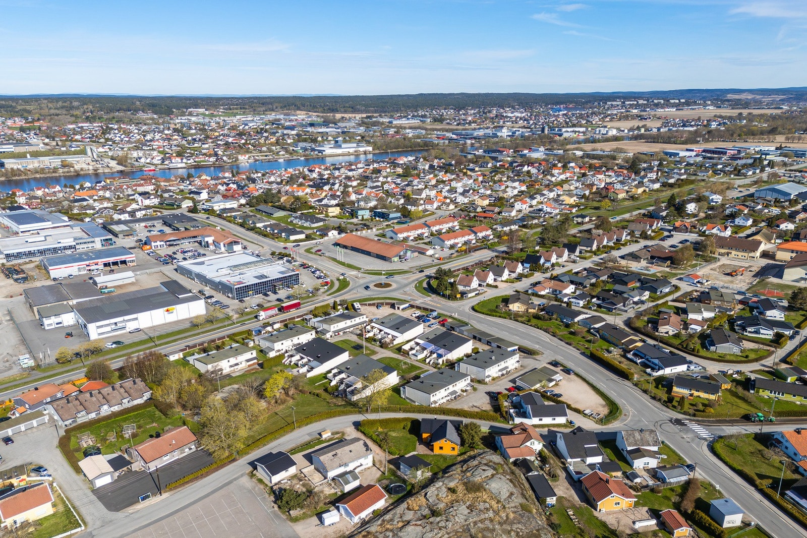For pendlere er det også kort vei til Fredrikstad stasjon, med togforbindelse videre mot Oslo. Galleribilde