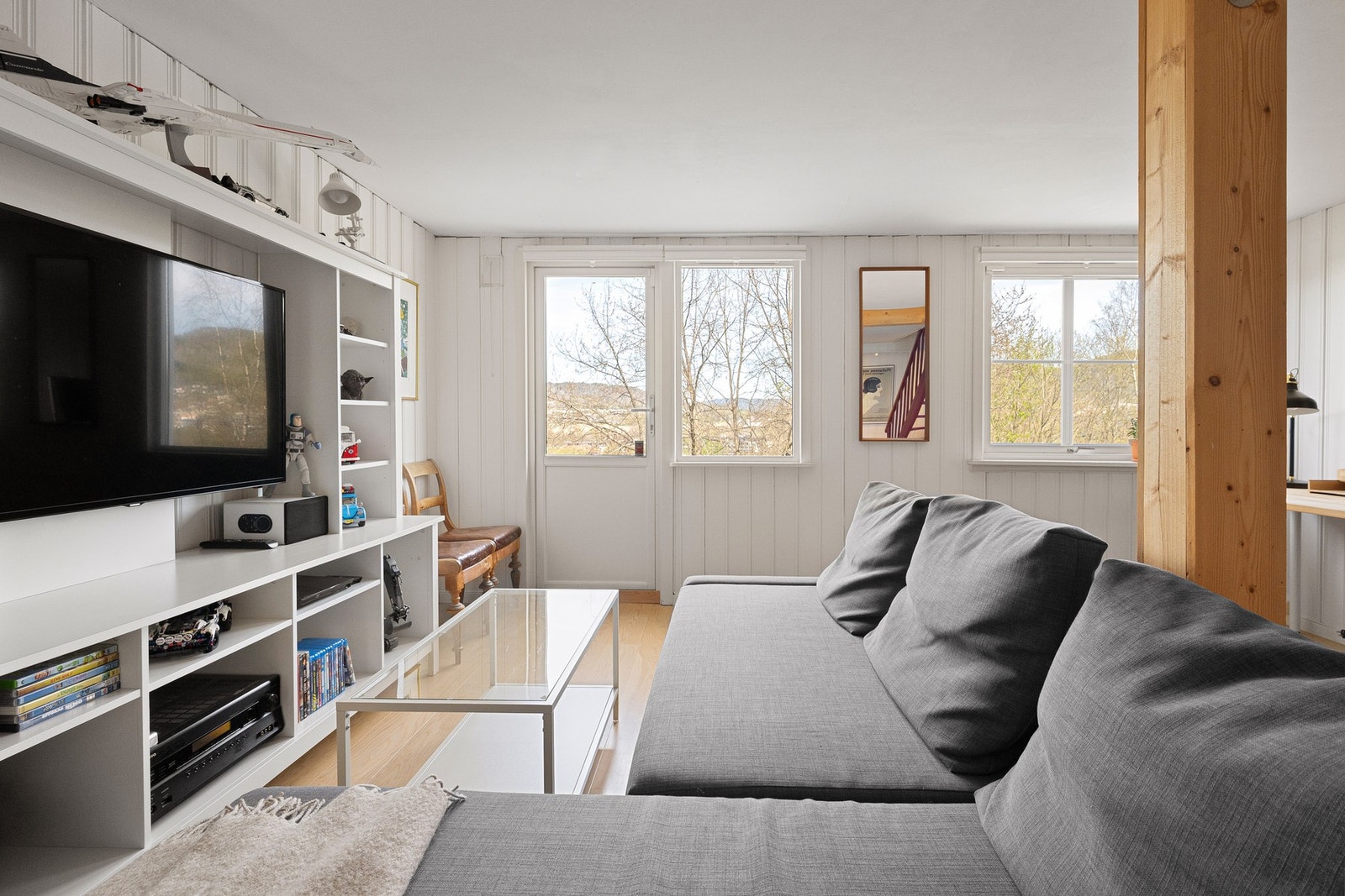 Tv-stuen har adkomst til det 3. uteområdet Galleribilde