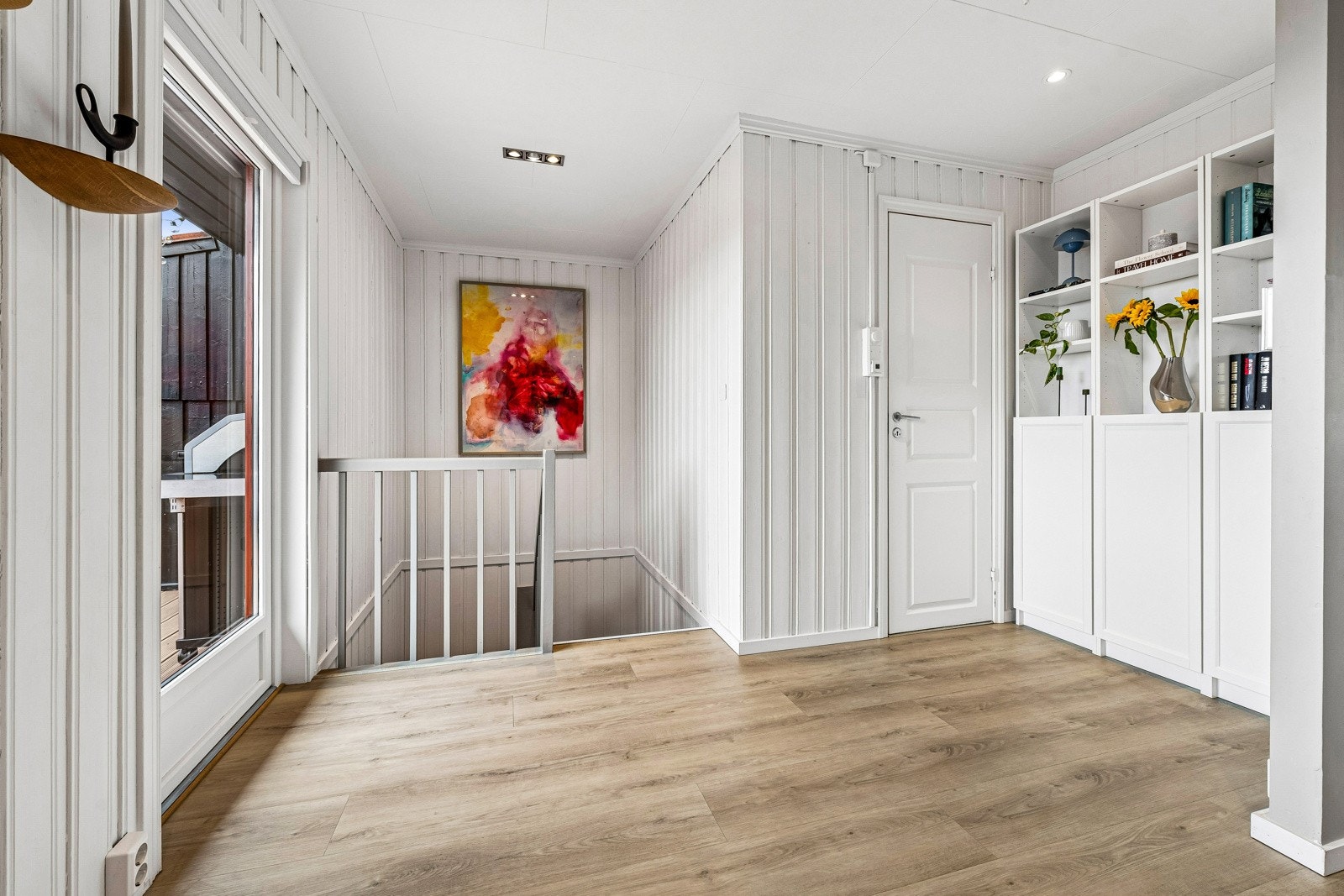 Trapperom fra hovedetasje til 1. etasje. Galleribilde