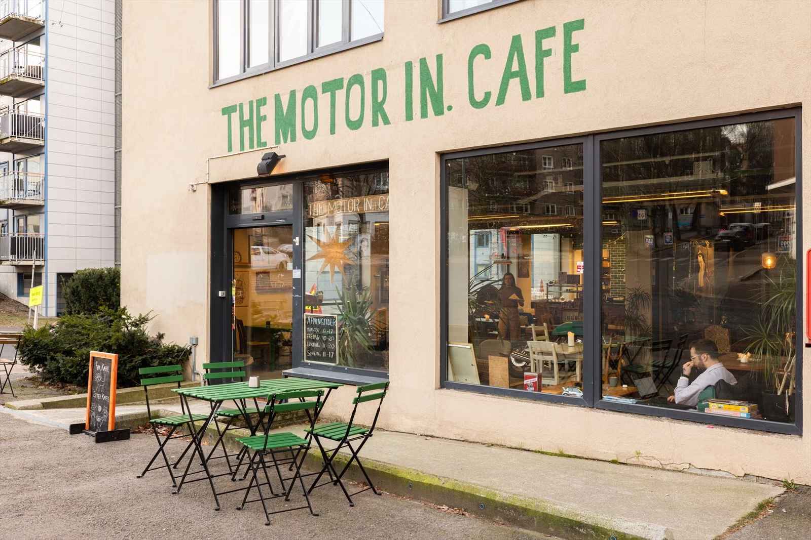 Flere hyggelige spisesteder og kaféer i armlengdes avstand Galleribilde