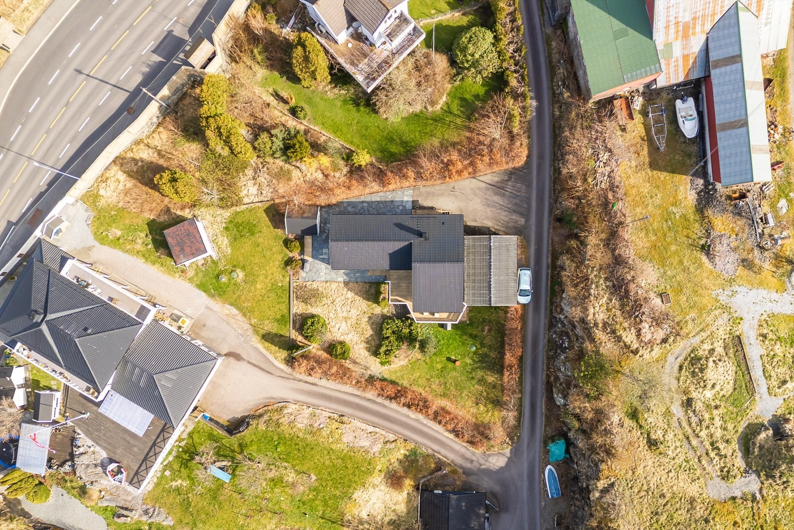 Dronefoto Galleribilde