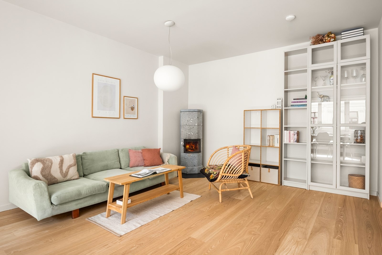 Peis sørger for hygge og varme på kaldere dager. Galleribilde