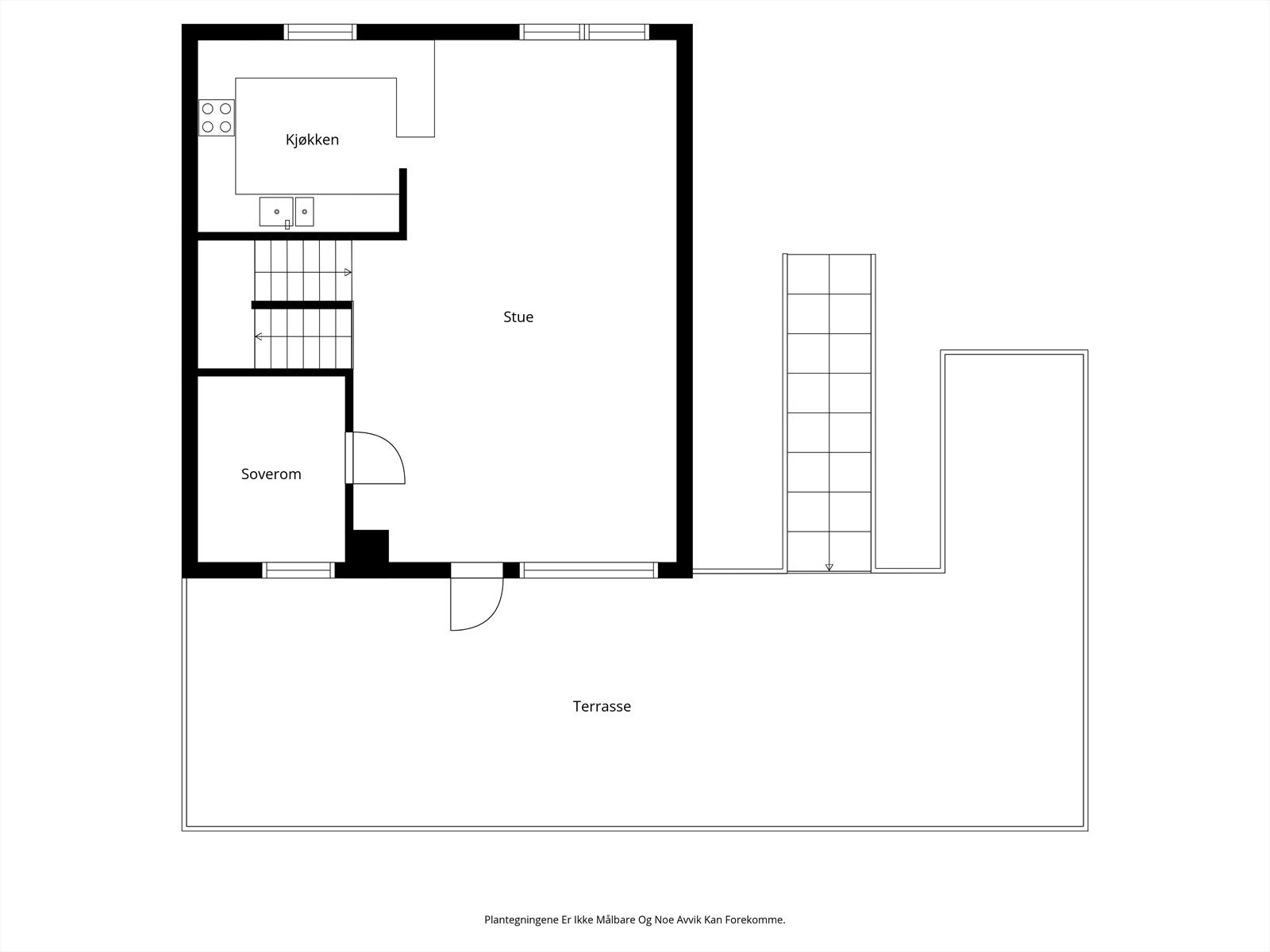 Plantegning 2. etasje Galleribilde
